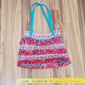 Vera Bradley small shoulder tote bag